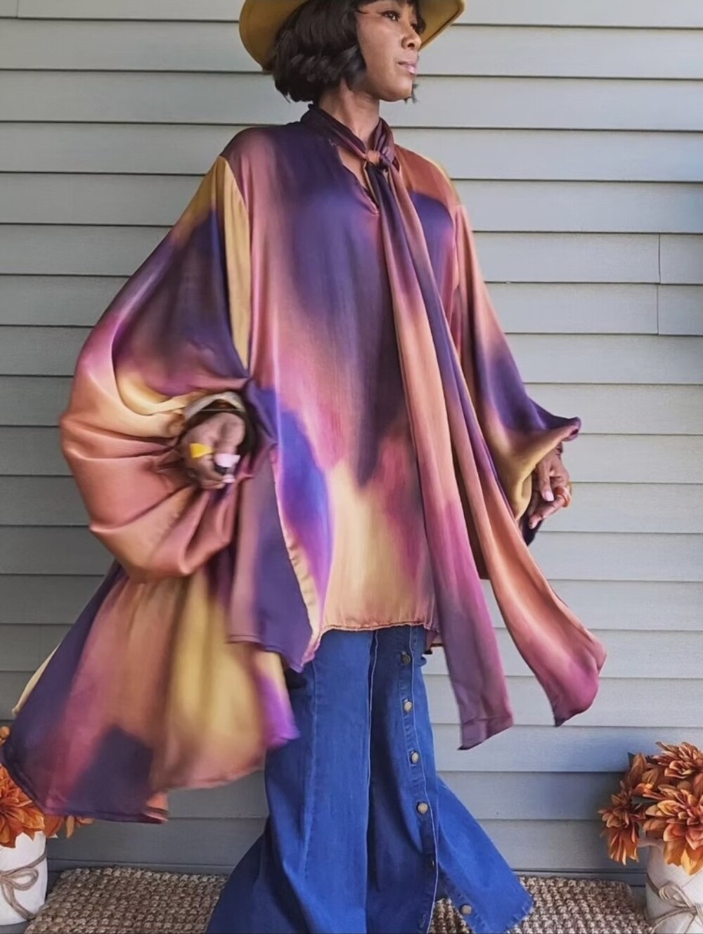 Multi Color Tunic Dress - Picture 11 of 11